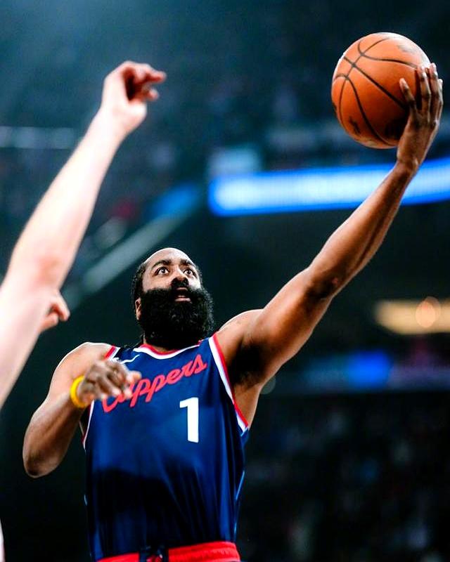巴黎强势横扫哈登晋级半决赛，状态火热！！